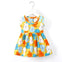 JF Mustard Face Printed Frock FD6087E